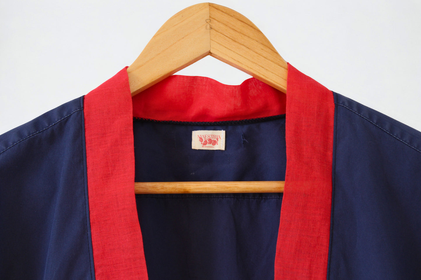 Kimono bleu et rouge