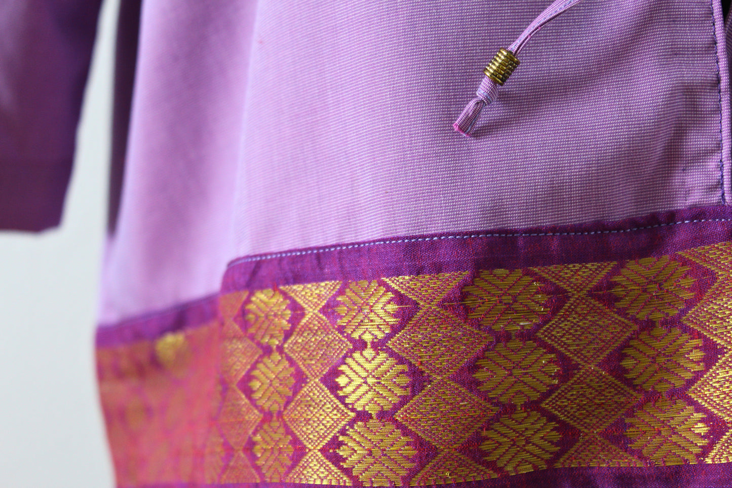 Chemise violette