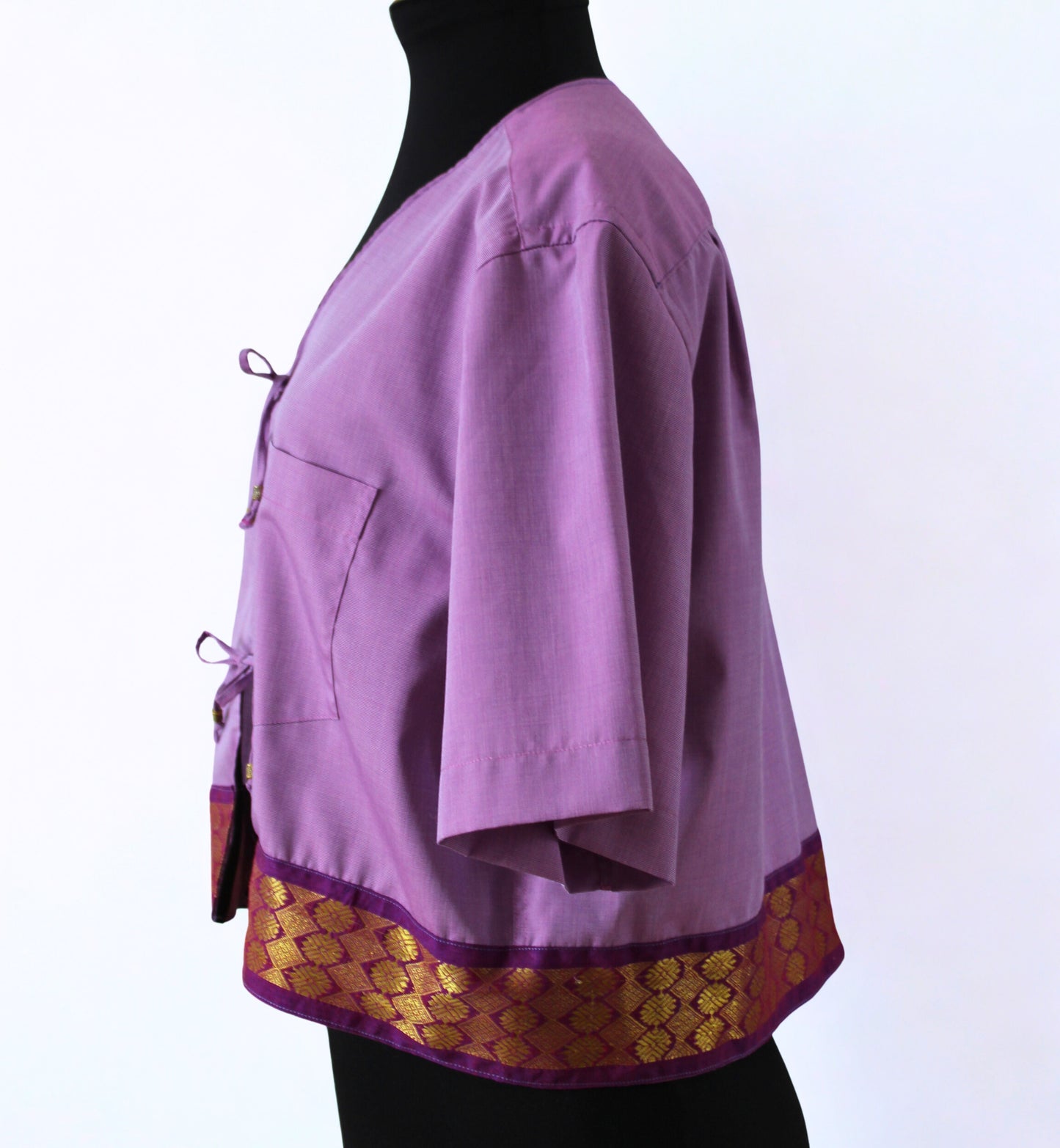 Chemise violette