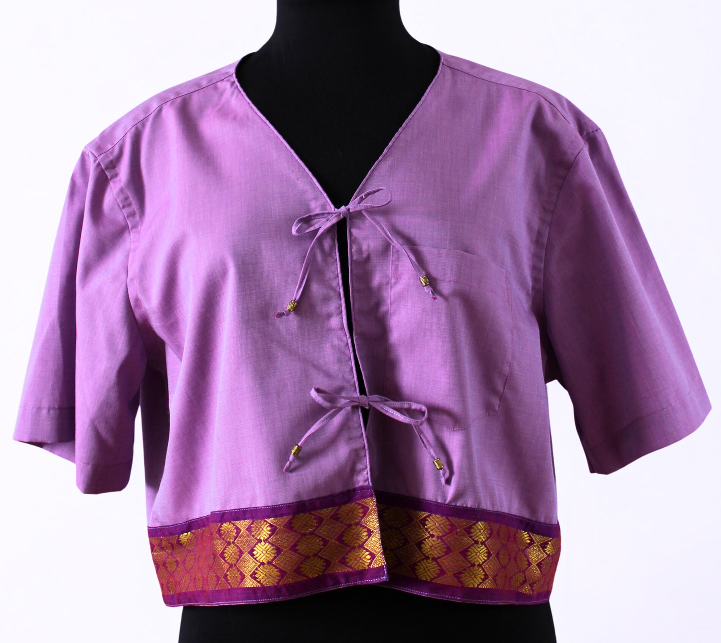 Chemise violette