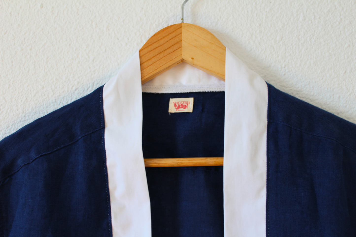 Kimono bleu et doré
