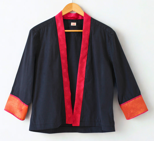 Kimono Bleu et rose